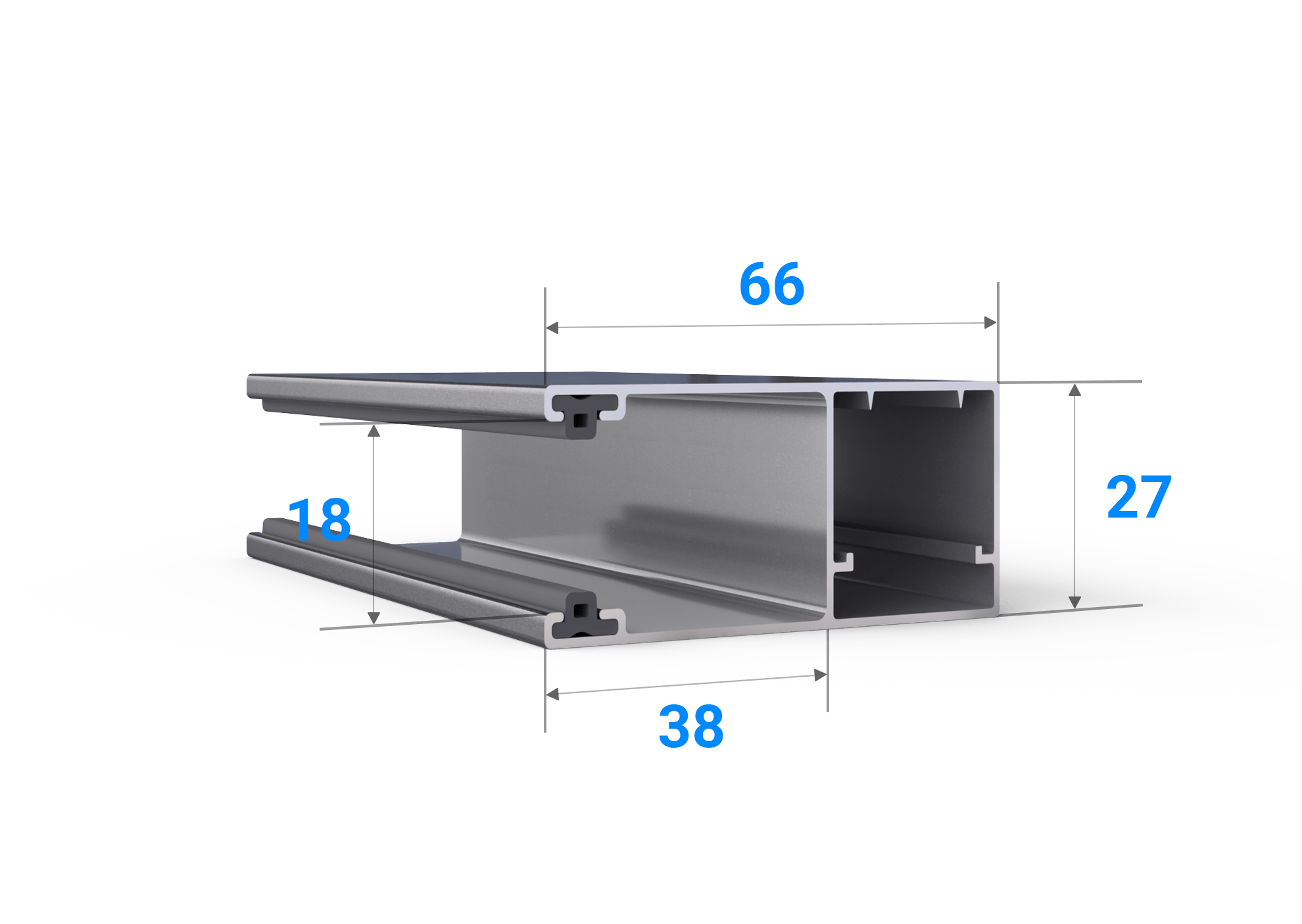 profil lamellaire alu 37