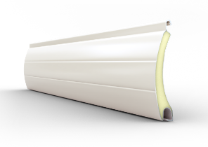 Tablier de volet roulant Lamelles couleur beige clair RAL1013