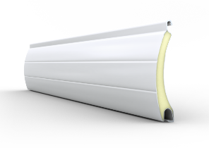 Tablier de volet roulant Lamelle couleur blanche RAL9016