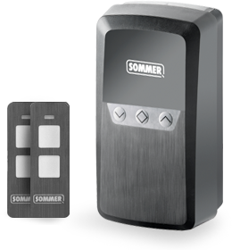 Commande de rideau à lames Sommer RDC Vision + incl. 2 émetteurs radio manuels