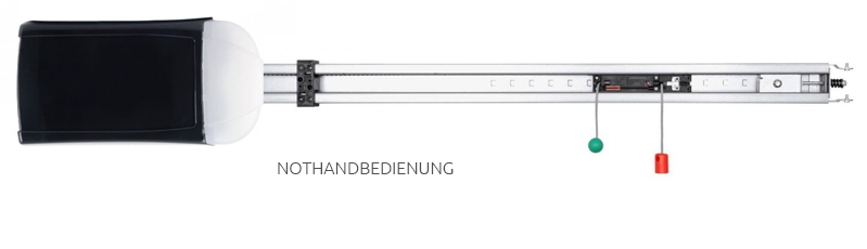 commande manuelle de porte