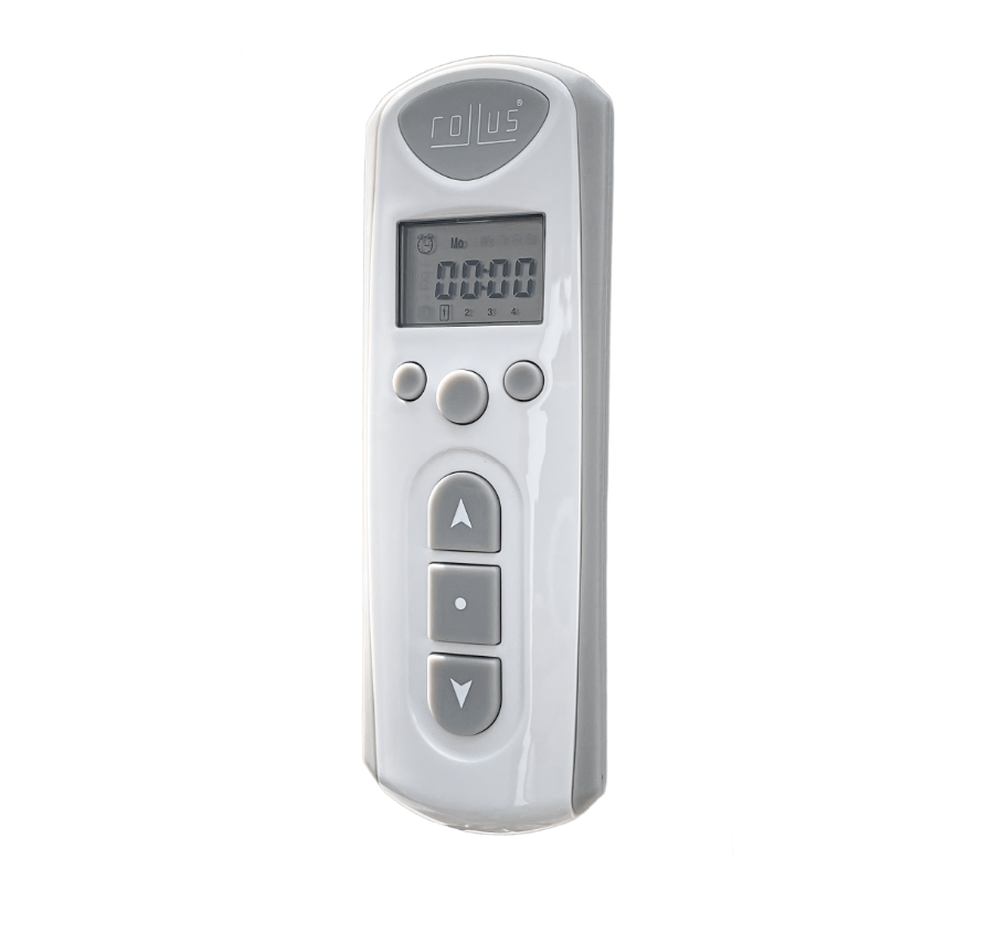 Émetteur radio portable pour volets roulants Rollus RC05T Timer 5 canaux avec minuterie