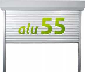 Portes de garage enroulables sur mesure RP55